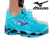 Mizuno Pro 8 Azul / Rosa