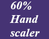 *M* 60% Hand scaler