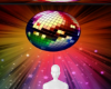Disco stage background