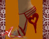 {A}Red heartheeled pump