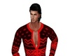 mens red sweater