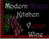 ModernGoth Grape Kitchen