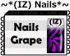 (IZ) Nails Grape