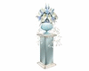 Floral Pedestal Blue