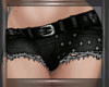 Black Jean Shorts