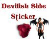 Devilish (sticker)