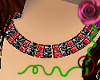 [D] Red Black Necklace