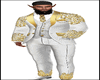 Sunday Suit Gold&Wht