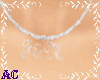 Necklace F & M.