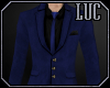 [luc] Blue Velvet Jacket