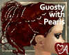 .a Guosty RED w/ Pearls
