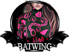 Bats & Skulls Pink Top