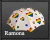 Hearts Pride Umbrella
