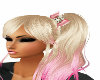 Pink Bow on Blonde/pink