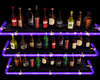Neon Bar Shelves /Purple