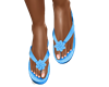 [i] Blue sandals