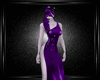 purple darkness dress