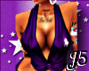 J5|Purple Polo Vest