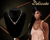 DELICATE necklace gold
