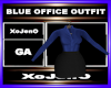BLUE OFFICE OUTFIT