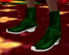 Green Xmas Men's Boots