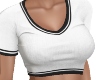 White Crop Top