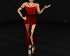 GOTHIC PUNK RED GOWN