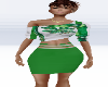Green Patty Skirt