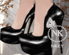 Heels Latex Black