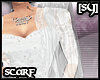[SY]Lacy whiteScarf
