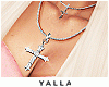 YALLA Cross Necklace