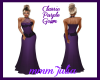 Classic Purple Gown