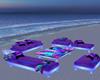neon beach seating set