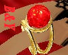 Red Pearl Ring