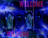 Starry Welcome Sign