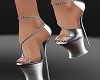 E* Silver Elegant Heels