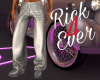 GRAY BAGGY JEANS