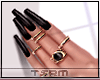 A^^Black Nails