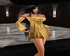(xSx) Gold Dress