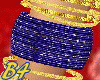 (B4) Gold/Blue Bangles