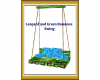 Leopard and green swing