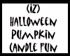 (IZ) Pumpkin Candles Fun