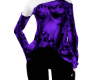 Purple Skulls Fit M