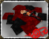 *Jo* Red Black Pillows