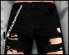 Blk Ripped Jean