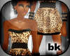[bK]Leopard Print Dress