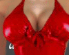 (BIS)latex dress red 