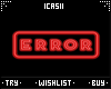 ERROR | Neon Sign