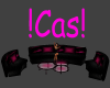 !Cas! Blk/Pnk Couch/tabl