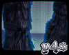 ! black fluffy boots